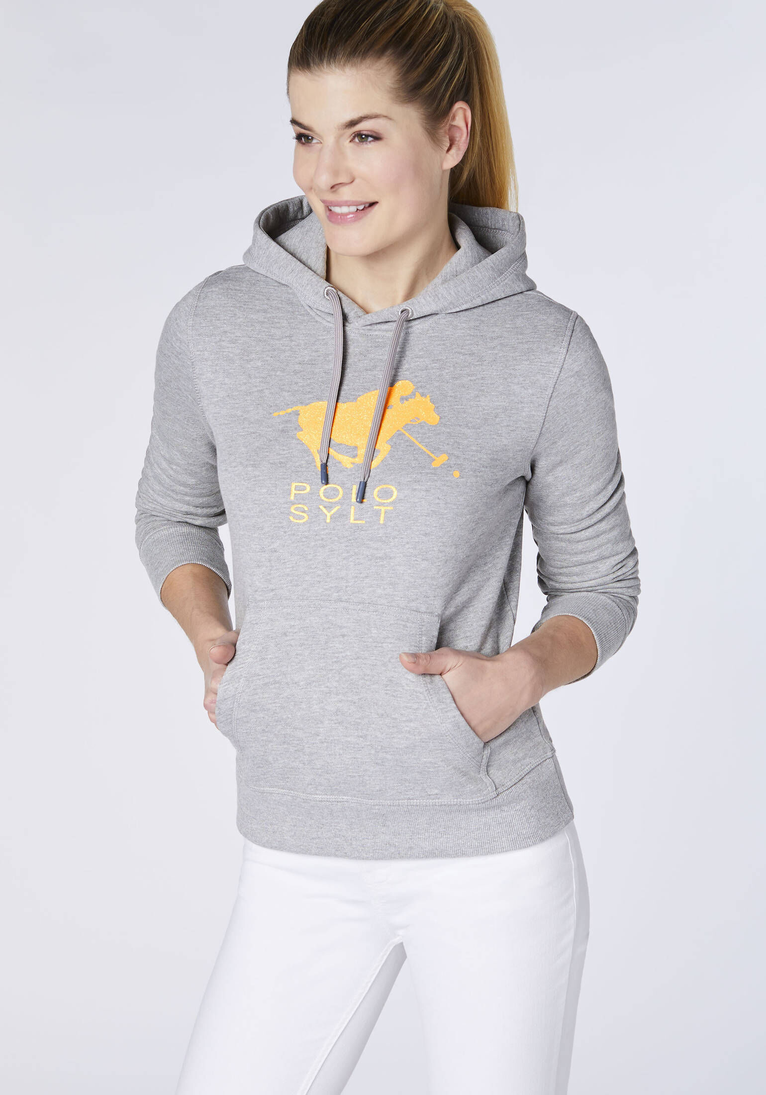 Polo Sylt| Damen Kapuzensweatshirt aus purem Leinen