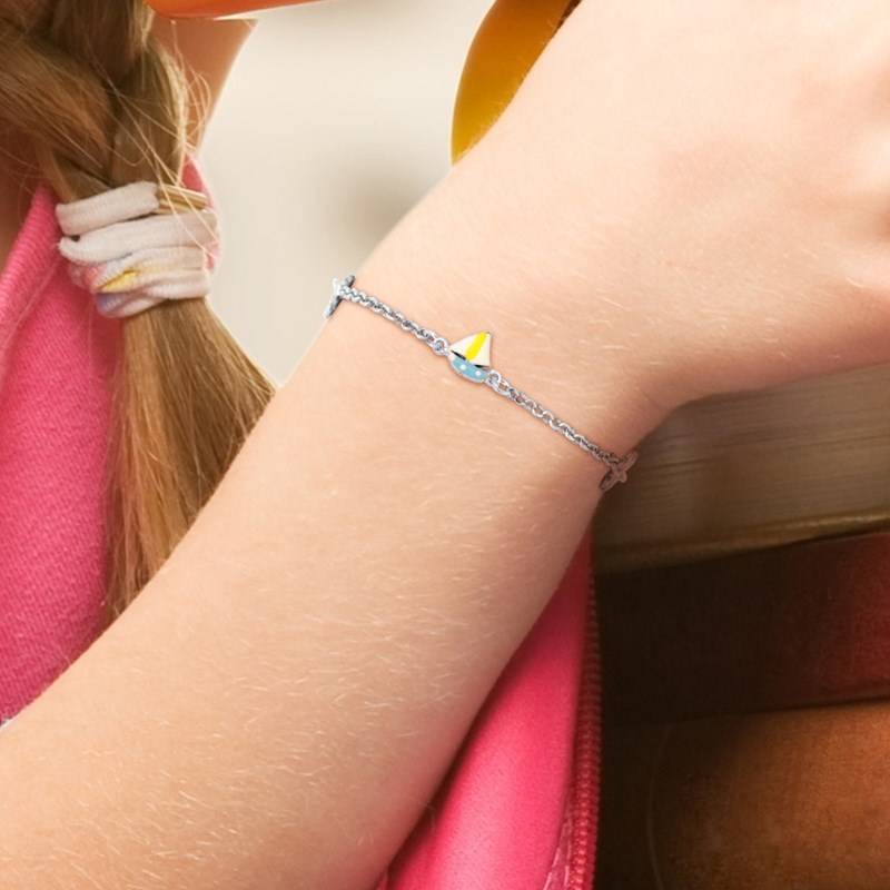 Bracelet BATEAU & ÉTOILE DE MER - Argent 925