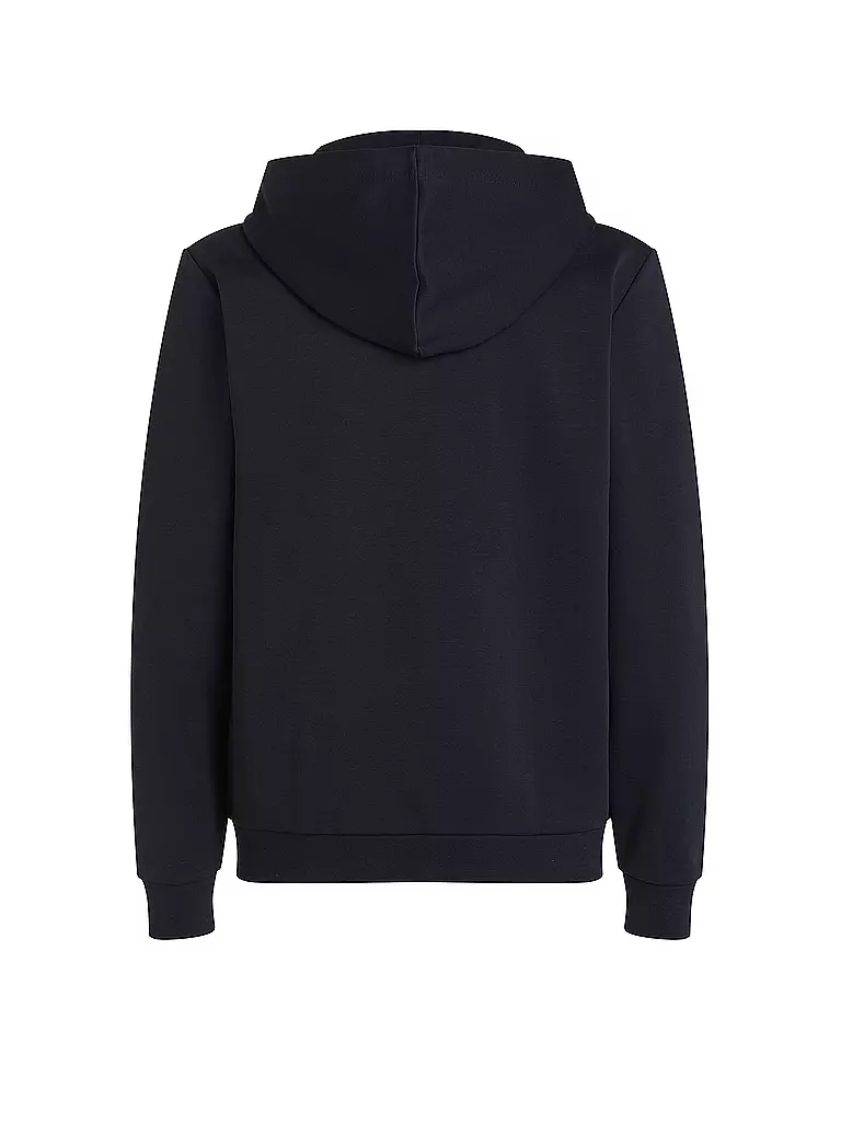 TOMMY HILFIGER Kapuzensweatjacek ESSENTIAL blau