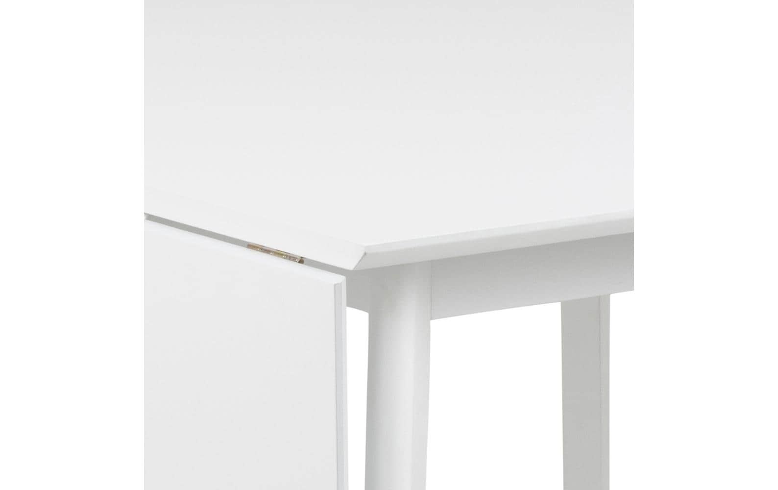 Tisch Roxby Weiss<br>Esstisch mit Verlängerung