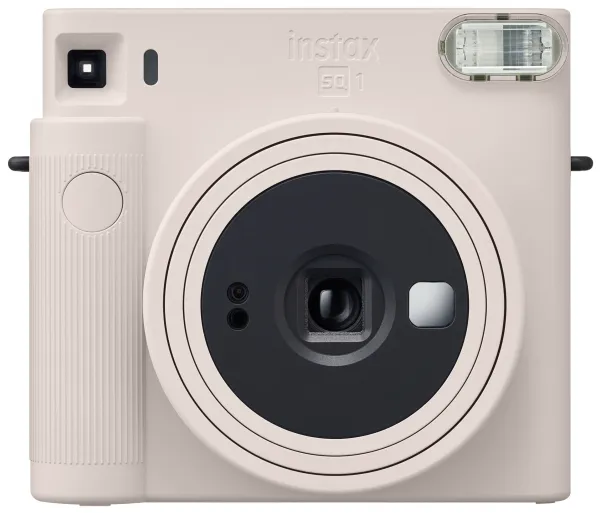 Fujifilm Instax SQUARE SQ1 - Instant kamera - objektiv: 65,75 mm - instax SQUARE kalkhvid