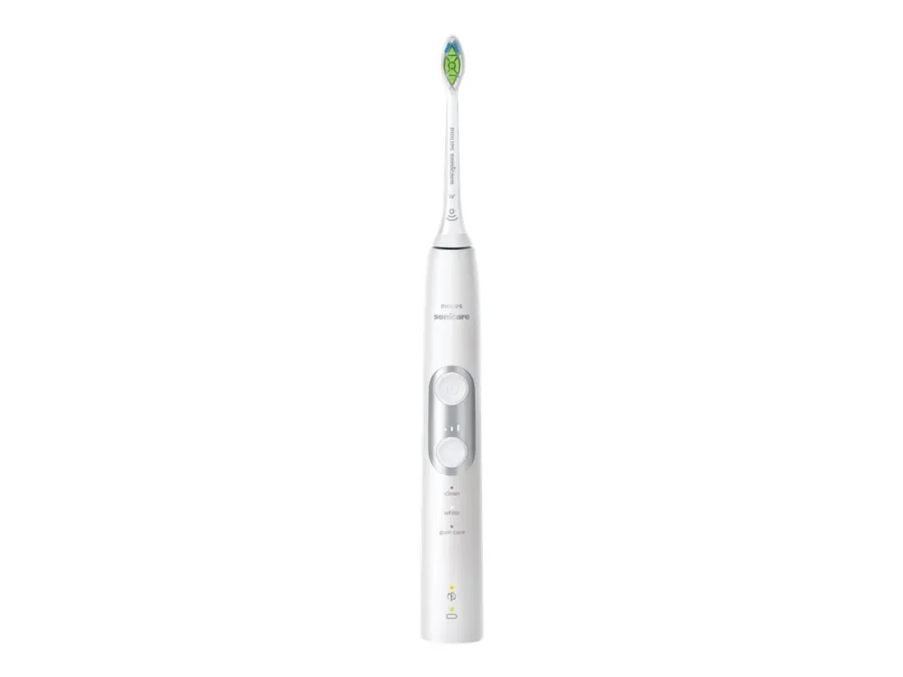 Philips Sonicare ProtectiveClean 6100 HX6877 - trådløs - hvid/sølv