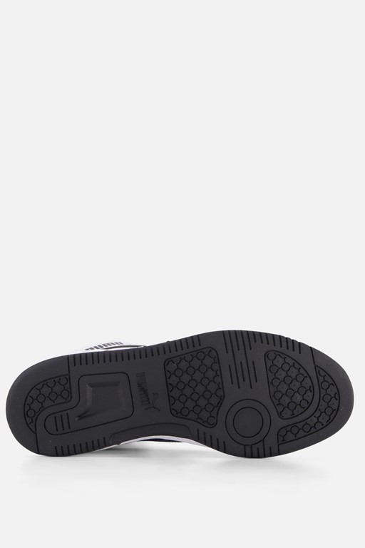 Puma Rebound v6 Sneakers wit Imitatieleer