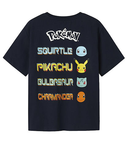 Name It T-Shirt - NkmMat Pokémon - Navy Blazer