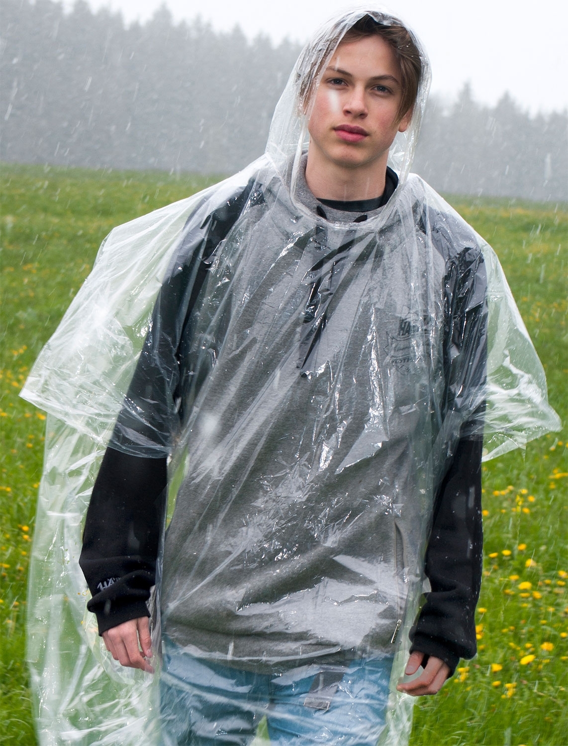 BasicNature Festival Notfall Poncho Klar