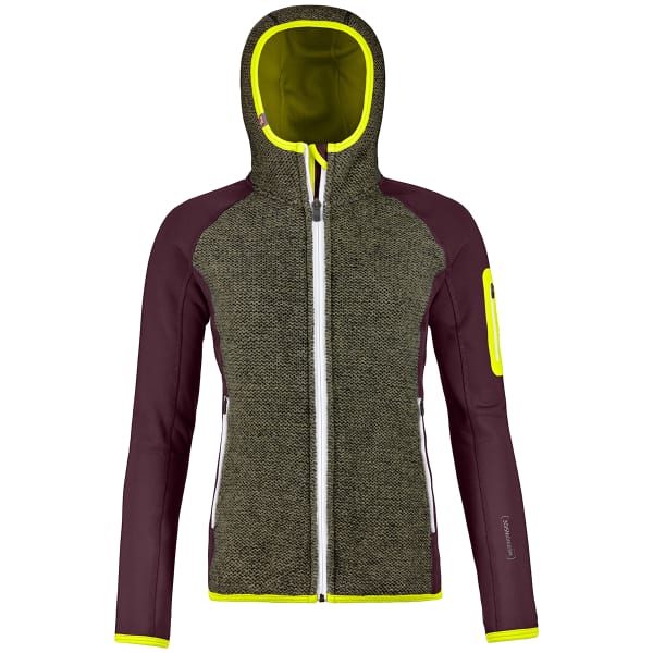 Veste polaire ORTOVOX FLEECE PLUS CLASSIC KNIT HOODY W