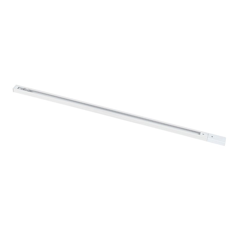 Rail 1 meter wit voor 1-fase rail - Iconic