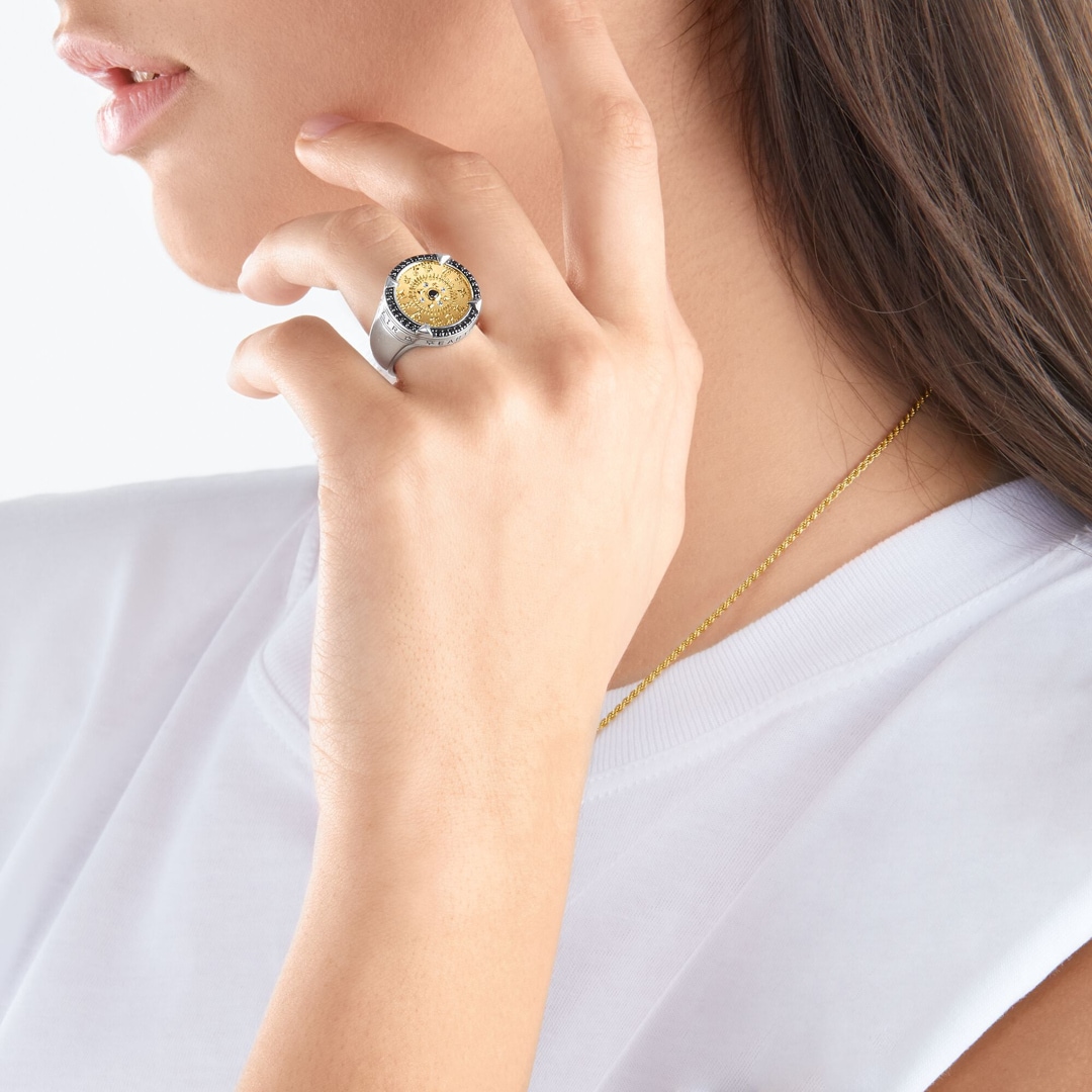 Thomas Sabo Sterling Silver Ring Elements of Nature