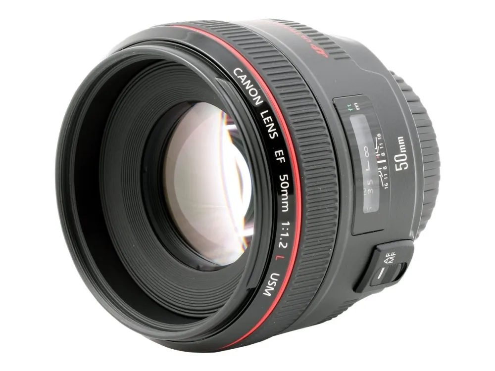 Canon EF - Objektiv - 50 mm - f/1.2 L USM - Canon EF - for EOS 1000, 1D, 50, 500, 5D, 7D, Kiss F, Kiss X2, Kiss X3, Rebel T1i, Rebel XS, Rebel XSi