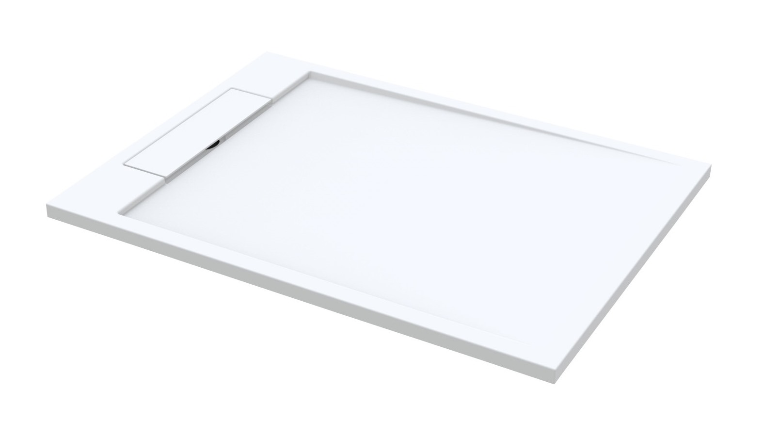 Best Design Decent solid surface douchebak mat wit 140x90x4.5cm