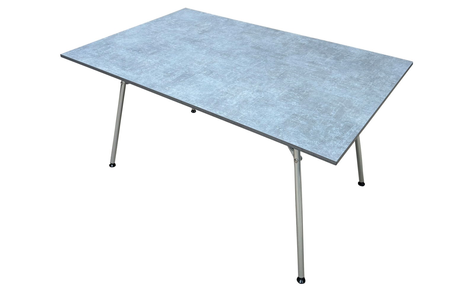 Isabella Klappbarer Esstisch Grau 138 x 90 cm