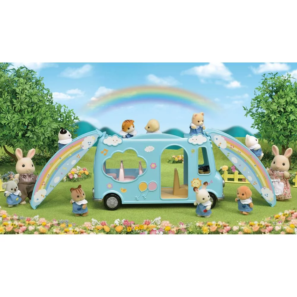 LE BUS ARC-EN-CIEL - SYLVANIAN VEHICULES