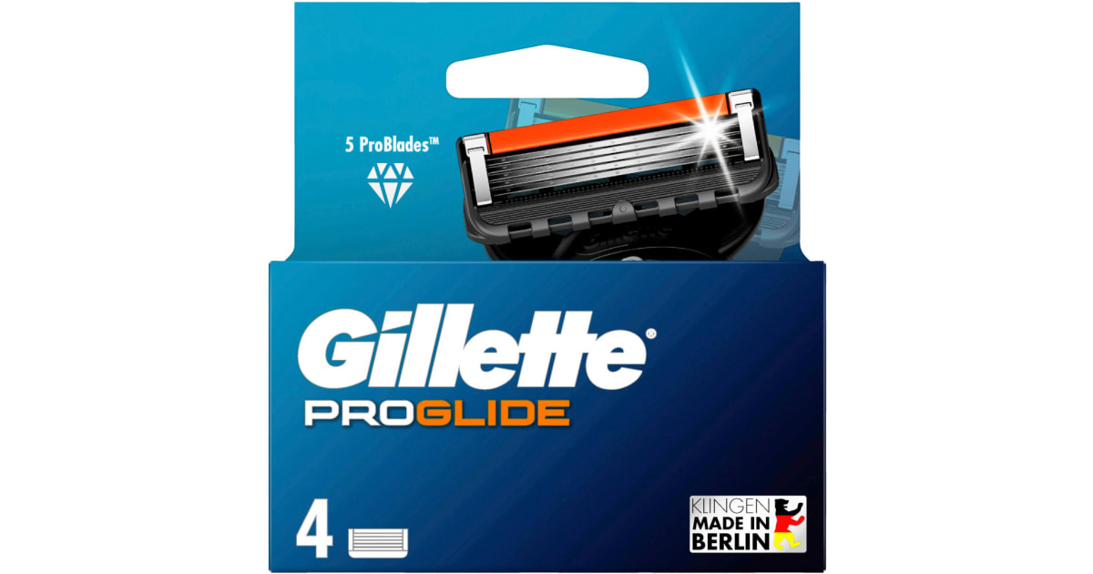 Gillette Fusion 5 ProGlide Klingen 4er-Packung