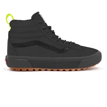 Suede Total Black and Yellow Sk8-Hi MTE-1 Personalizzate