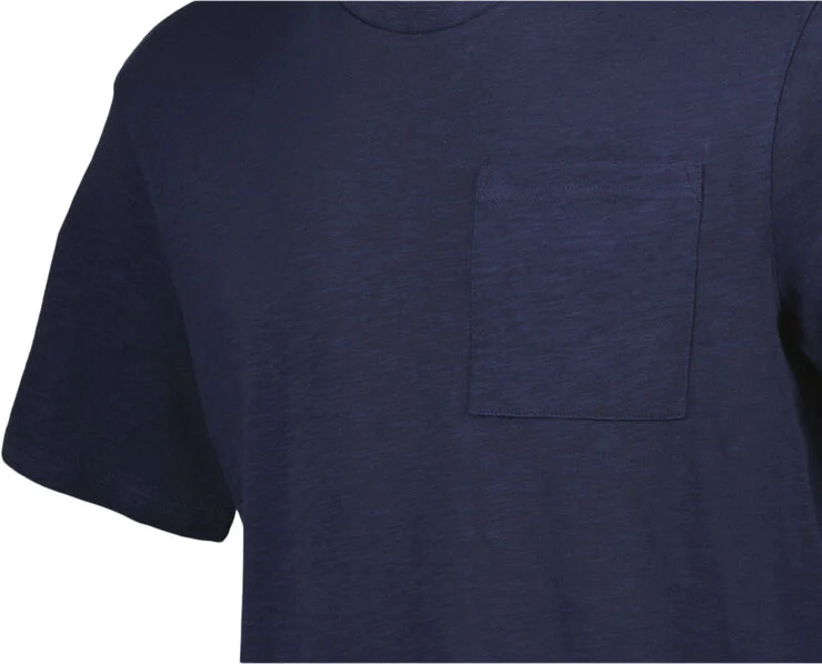 Firefly Solid Slub T-shirt Blå