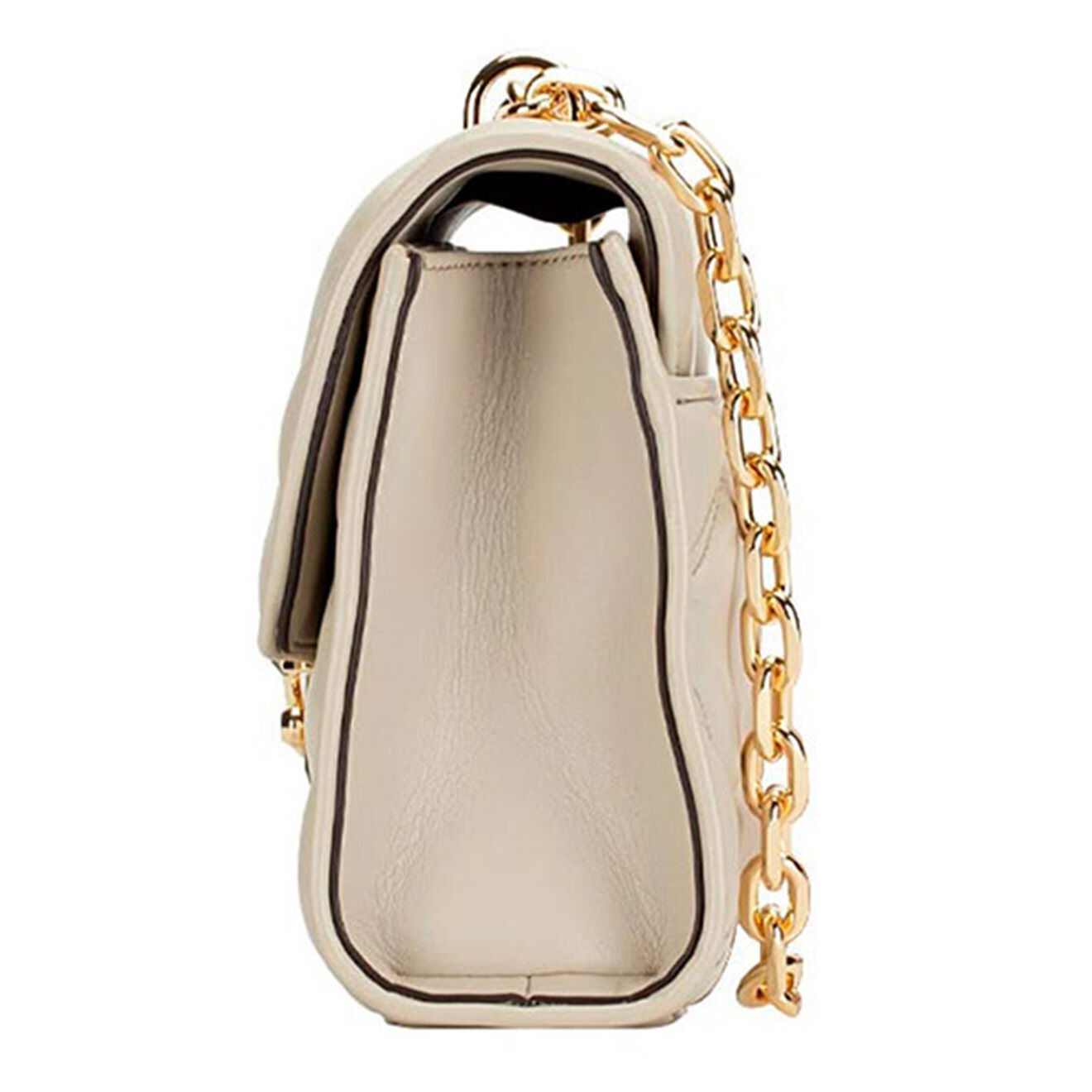 Michael Kors Sac bandoulière en Cuir Serena sable - 22.5x17.5x8 cm