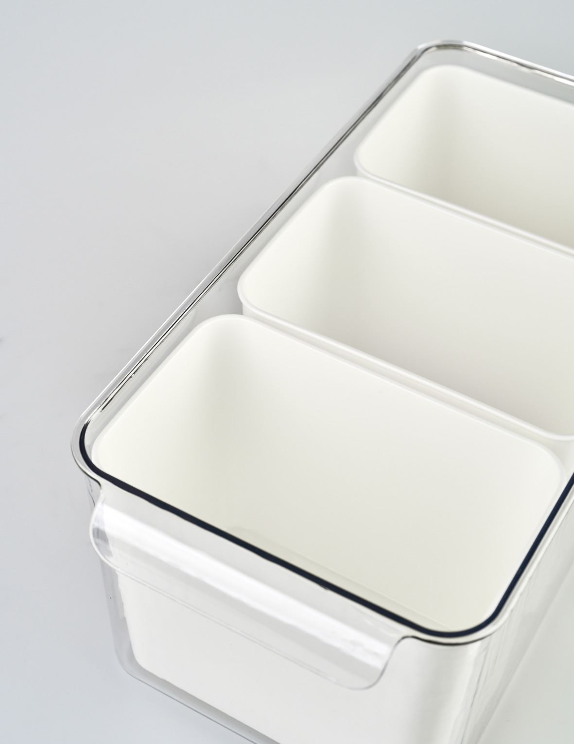 Oppbevaringsboks offwhite - 16x31,5x14,5 cm