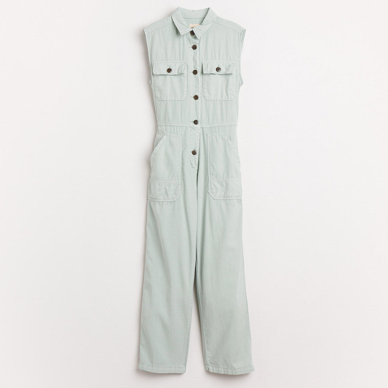 Bellerose Combinaison Parole en Coton mélangé sans manches vert pastel