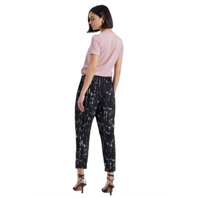 Pantalon femme Fluide Avec Ceinture PLEASE