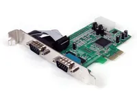 StarTech.com 2 Port Native PCI Express RS232 Serial Adapter Card with 16550 UART (PEX2S553) - Seriel adapter - PCIe lavprofil - RS-232 x 2 - for P/N: BNDTB10GI, BNDTB210GSFP, BNDTB310GNDP, BNDTB410GSFP, BNDTB4M2E1, BNDTBUSB3142