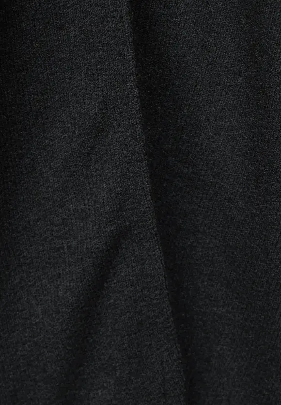 Offene Shirtjacke - Black