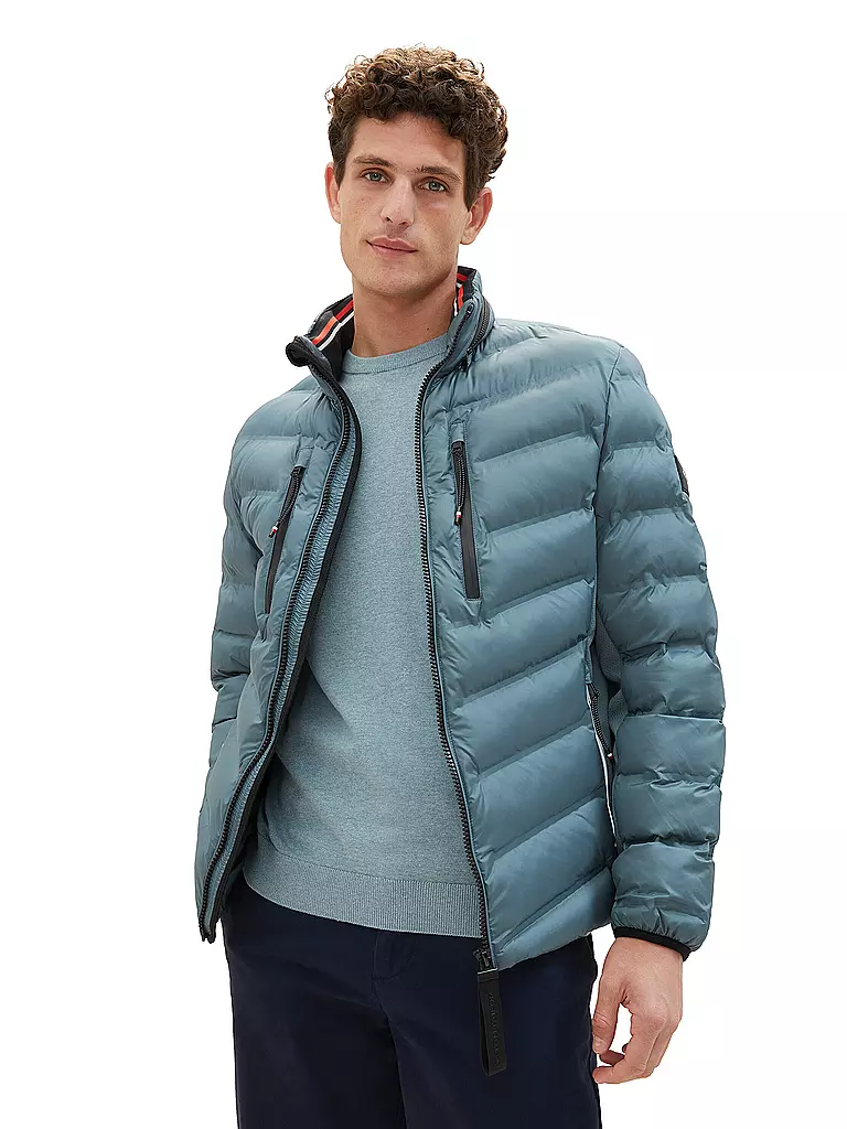 TOM TAILOR Steppjacke grau
