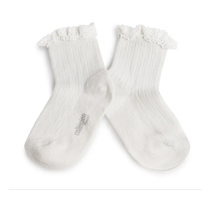 Collégien Chaussettes Lili | Blanc
