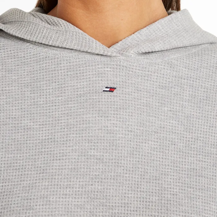 Tommy Hilfiger Sport Relaxed Rib Waffle Hoodie Dames