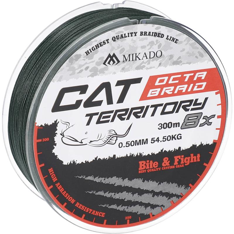Tresse Mikado Cat Territory Octa Braid - Green - 300M