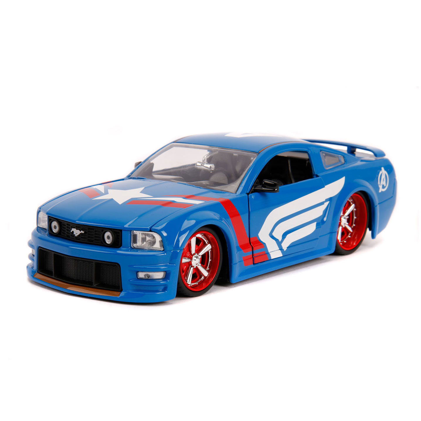 Jada Avengers Captain America met Auto 1:24
