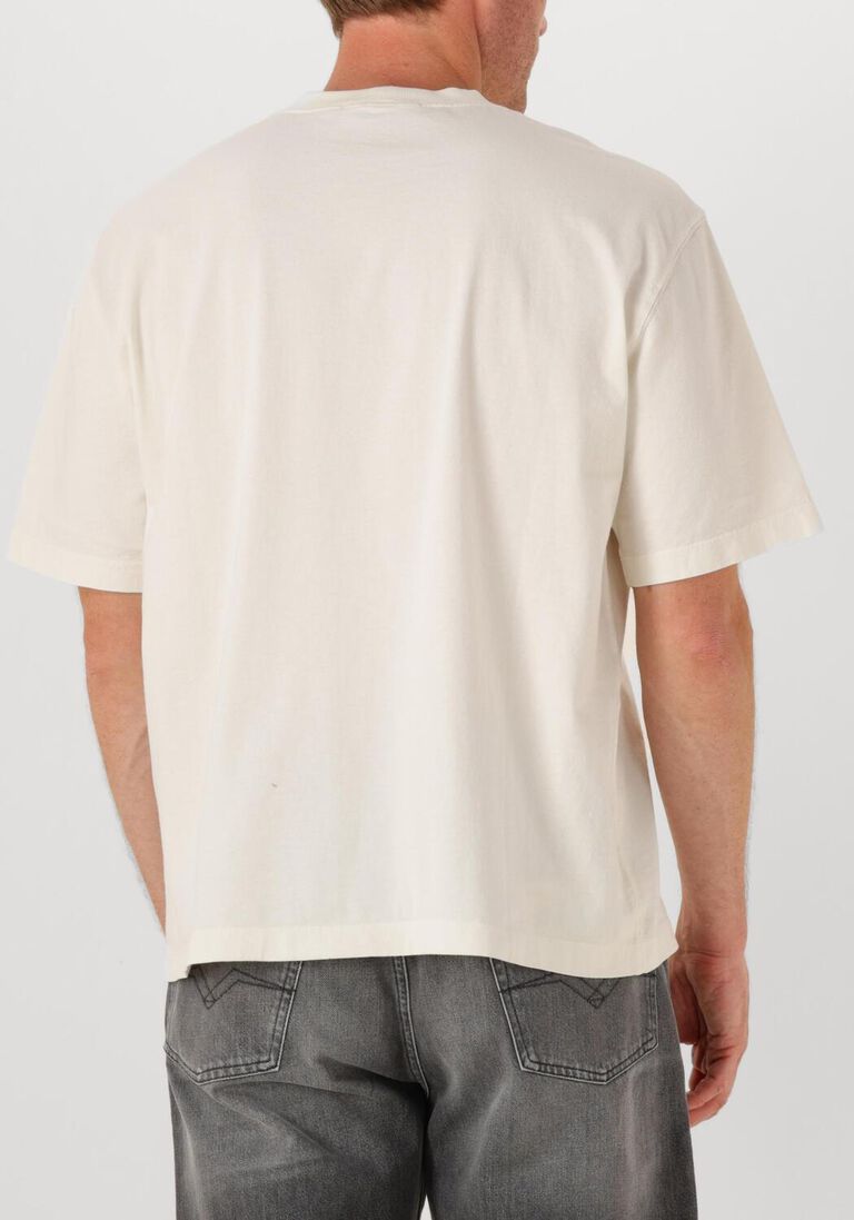 witte stone island t-shirt ss t shirt