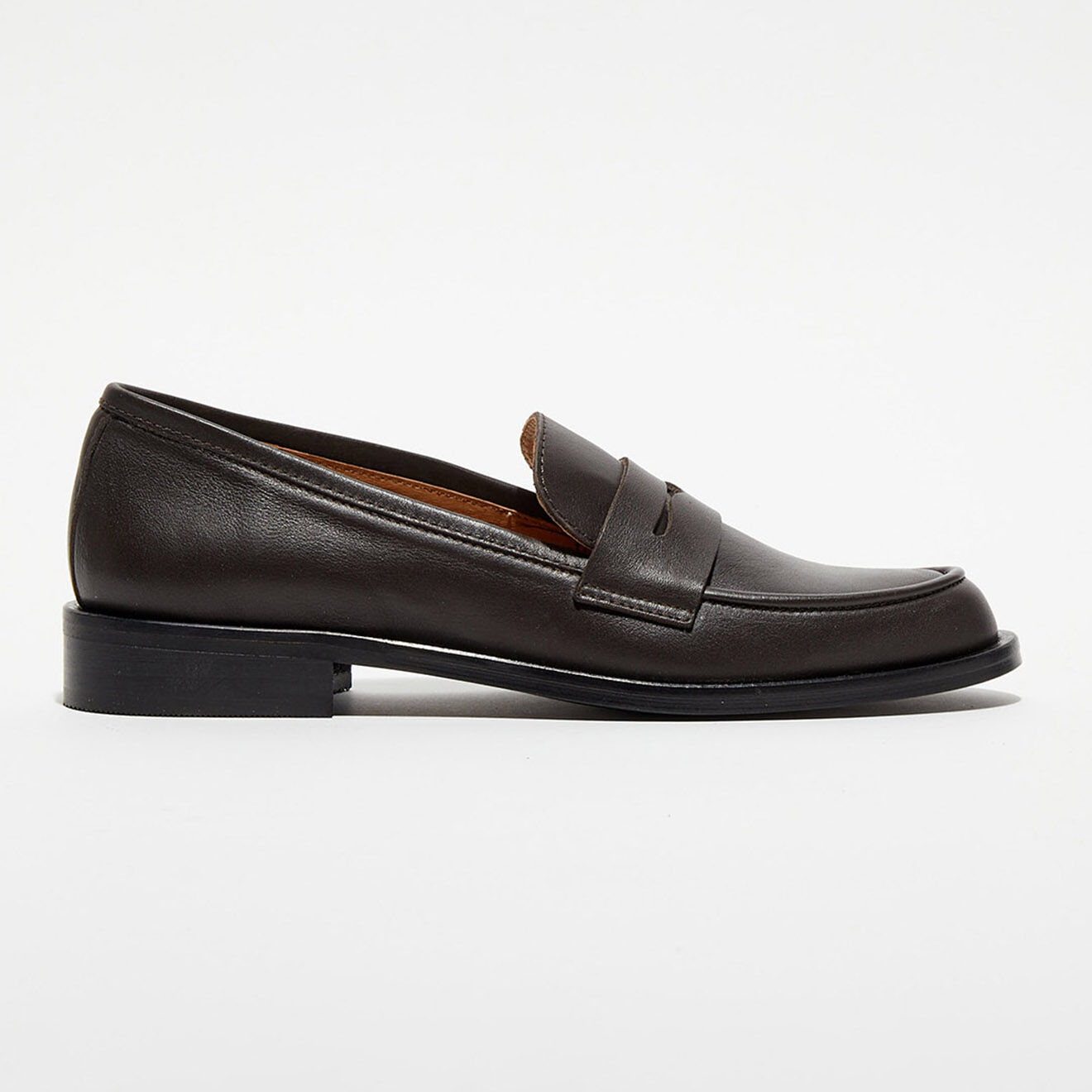 Apologie Mocassins en Cuir Mahault marron