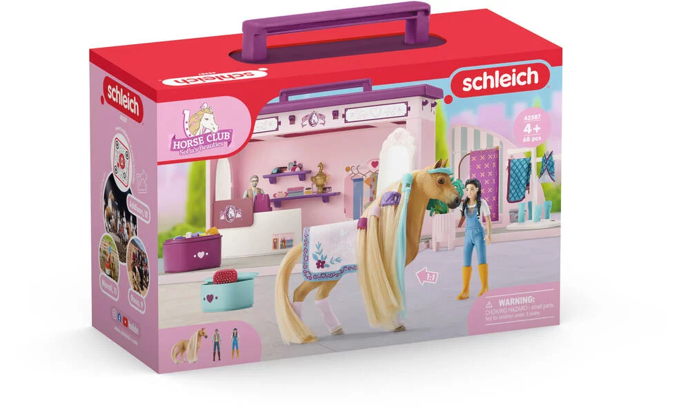 MALLETTE DE COIFFAGE POUR FIGURINES CHEVAUX
