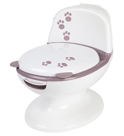 Bebeconfort Toilet - Mini - Hvid/Lavendel m. Bj?rn