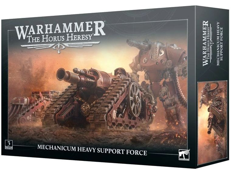 Games Workshop Warhammer Horus Heresy Schwere Unterstützung Figurenset, Warhammer Horus Heresy, Schwere Unterstützung des Mechanicums – Bausatz