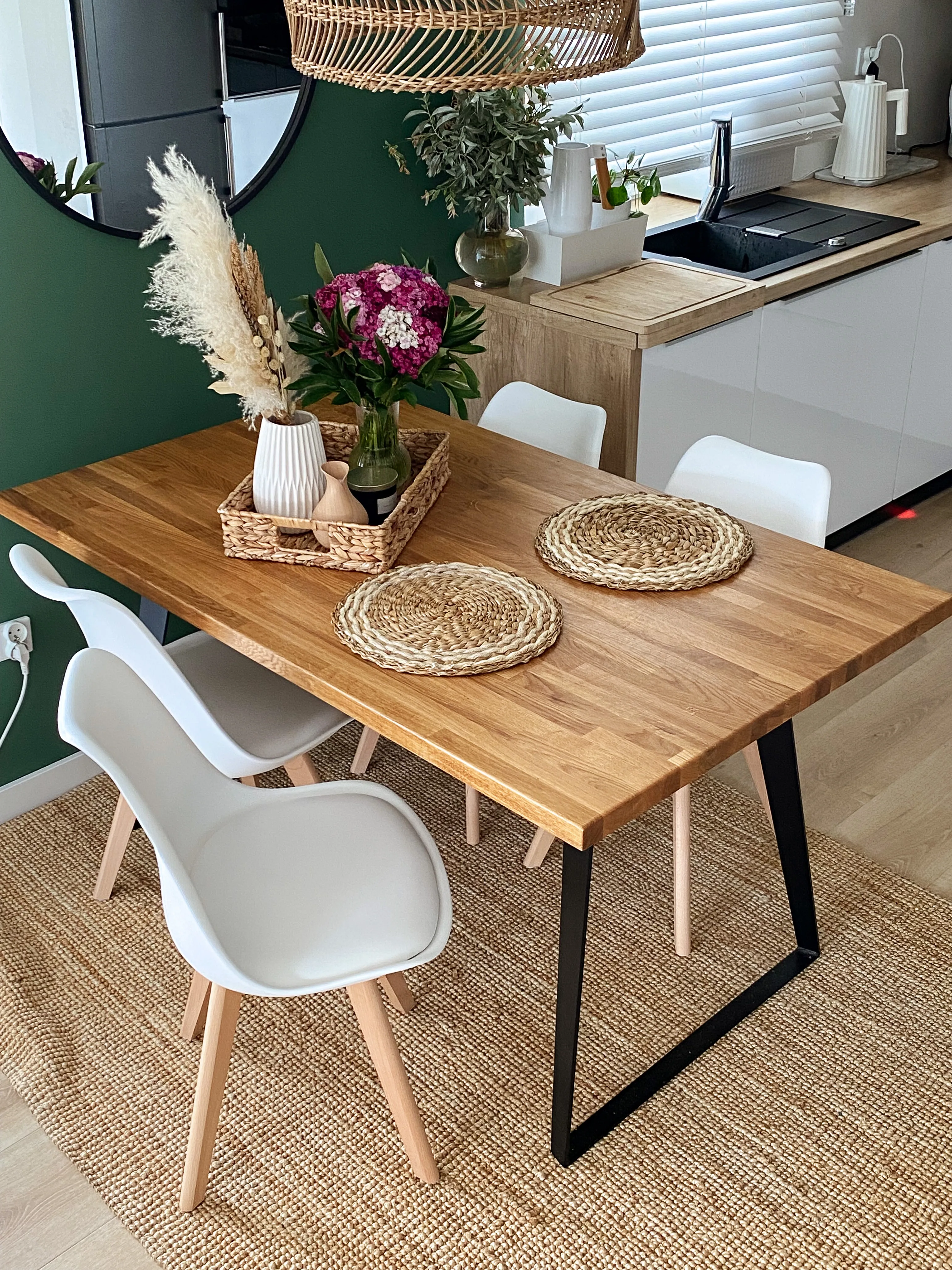 Set van 2 eetkamerstoelen DAKOTA II Wit