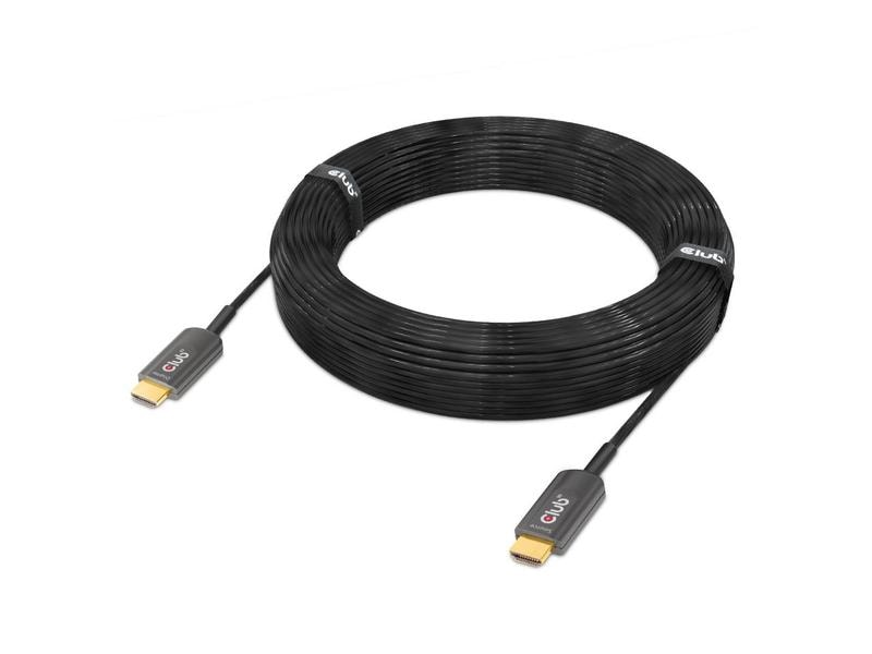 Club 3D Optisches Kabel CAC-1379 4K120Hz/8K 60Hz HDMI - HDM Aktives optisches Ultra-High-Speed HDMI-Kabel mit 20 Metern Länge