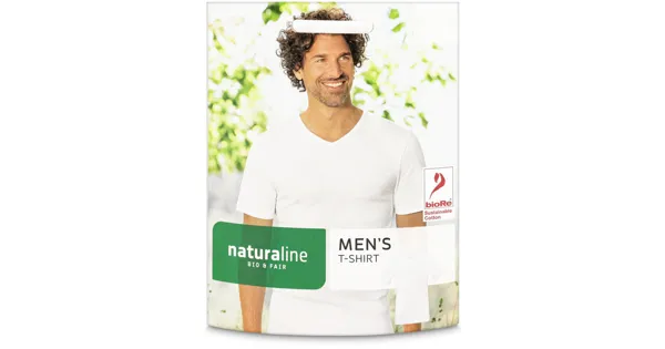 Naturaline Textil Herren Shirt weiss S