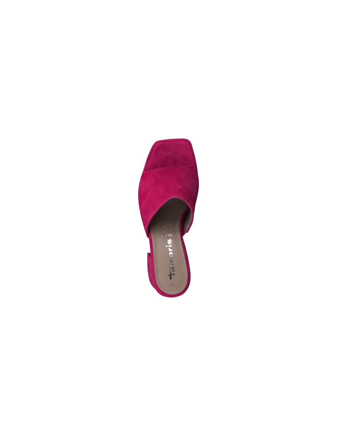 tamaris Mules à Talon femme 27222-20 513 cuir Fuchsia