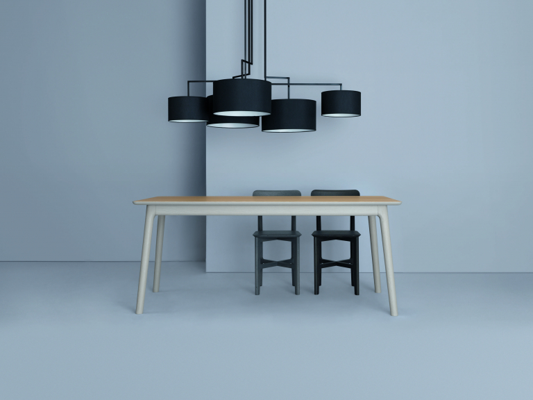 Zeitraum Noon 5 plafondlamp zwart