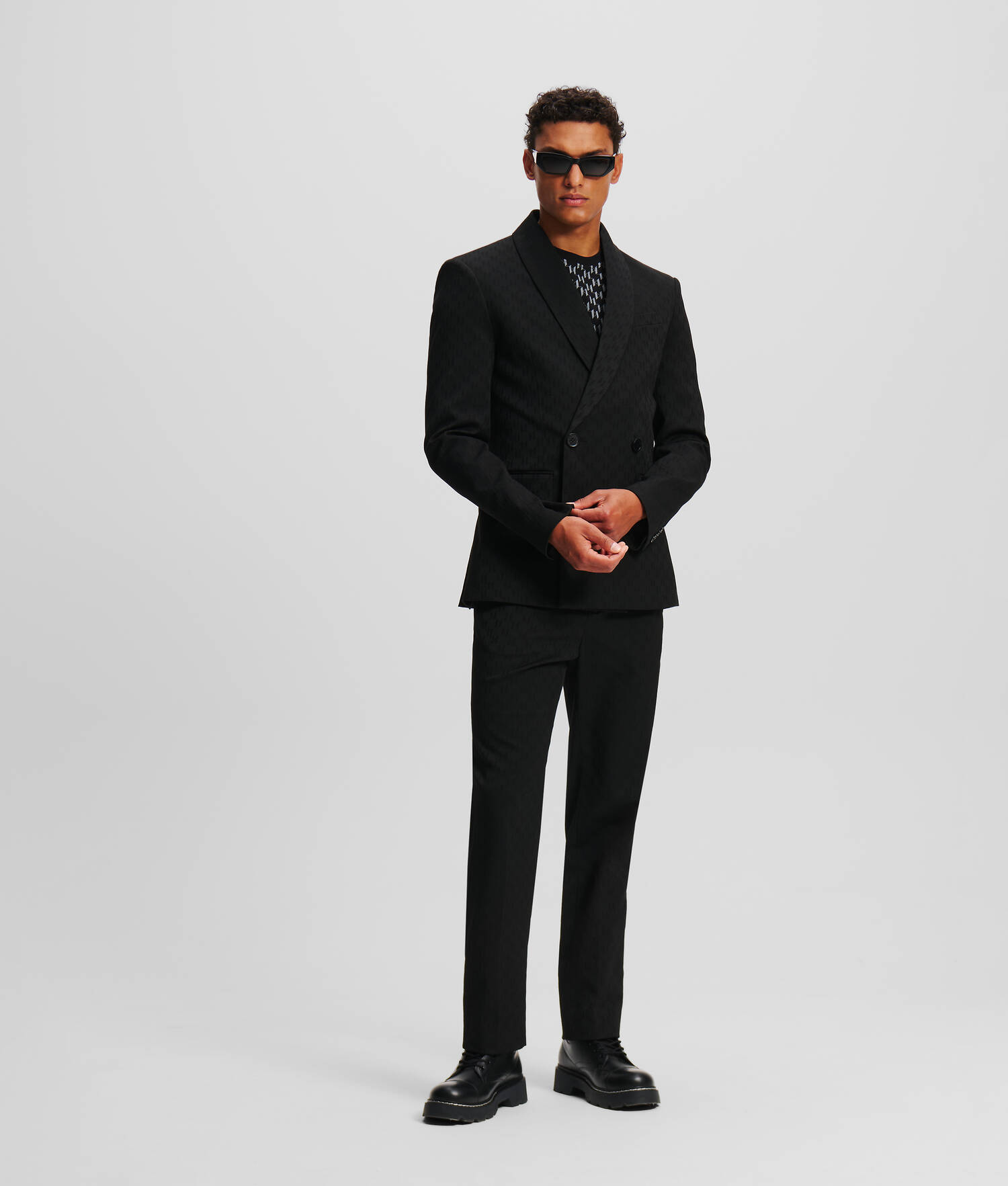 PANTALON AJUSTÉ KL MONOGRAM
