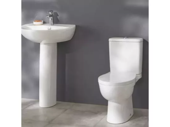 JACOB DELAFON Lot de 2 WC à poser sans bride Patio + abattant