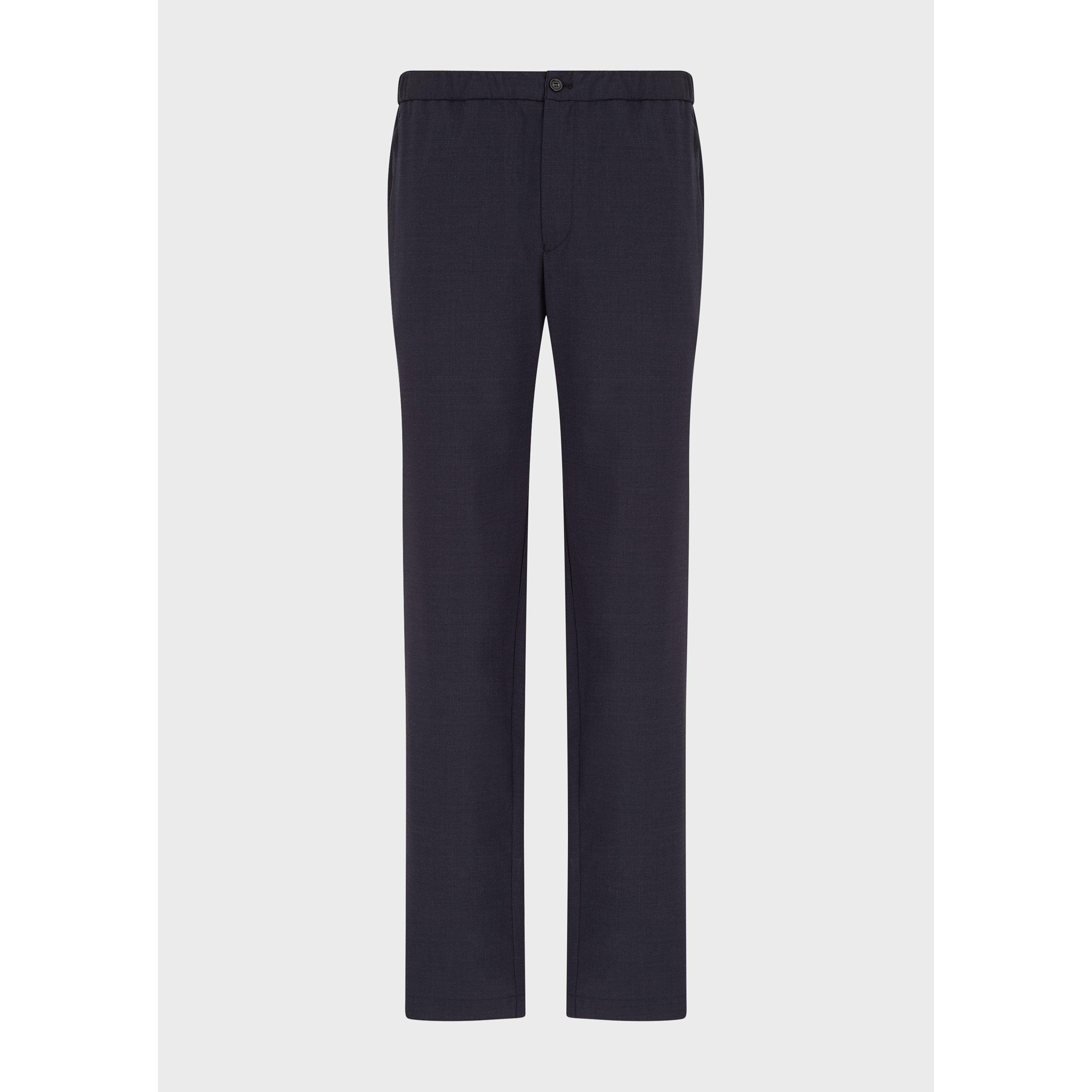 Emporio Armani Straight Leg Trousers
