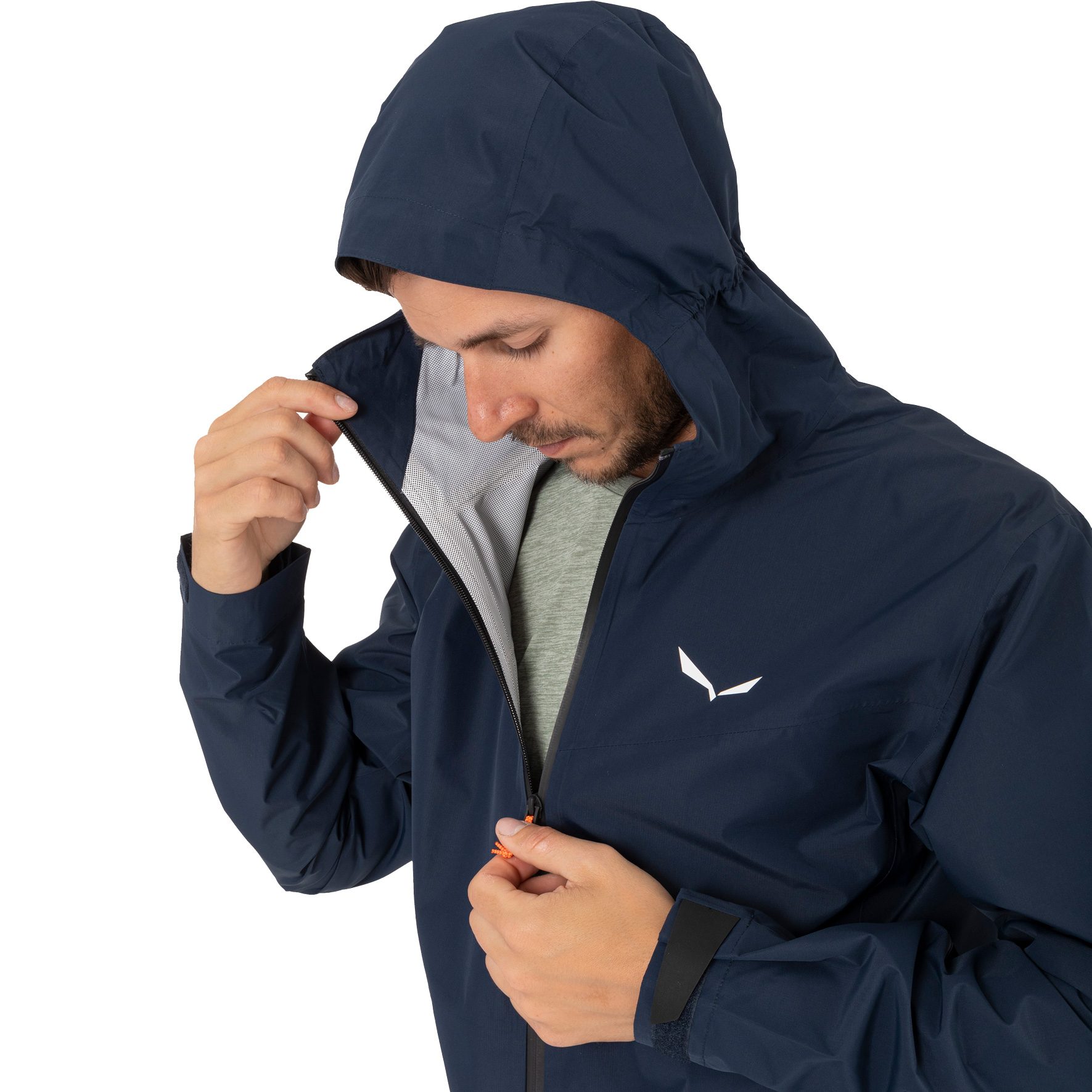 SALEWA Puez Aqua PTX 2.5L Hardshelljacke Herren navy blazer