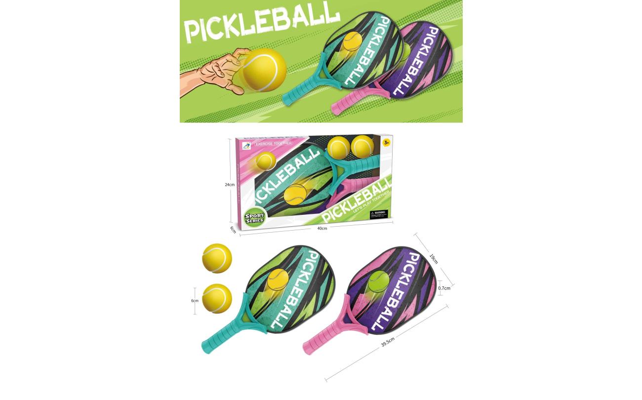 Pickleball 2 spelers