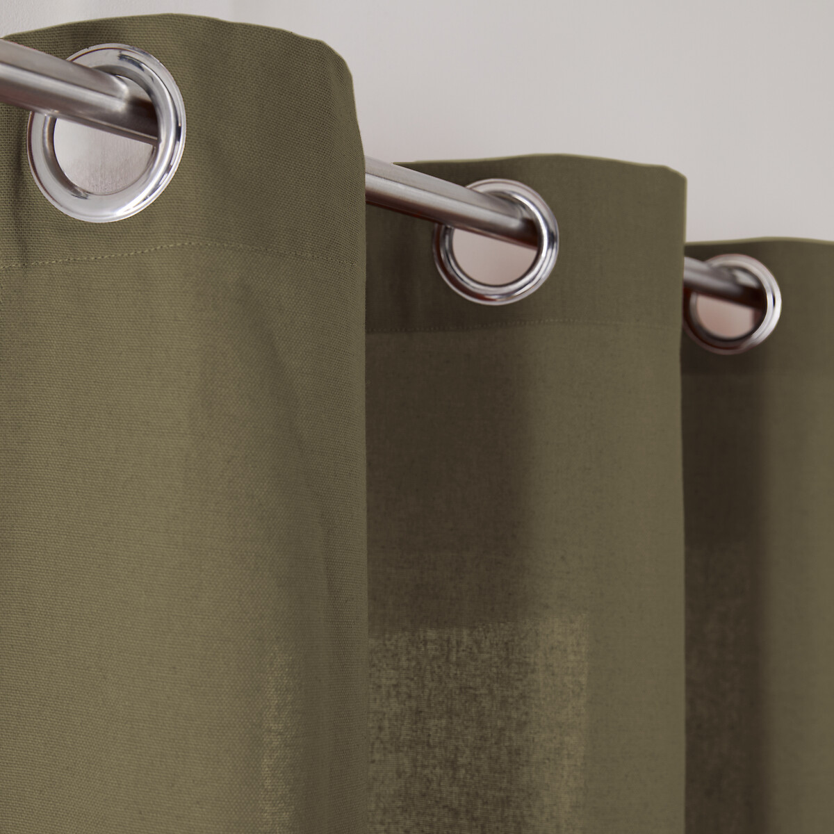 LA REDOUTE INTERIEURS<br>Cortina de algodão com ilhós Cenário