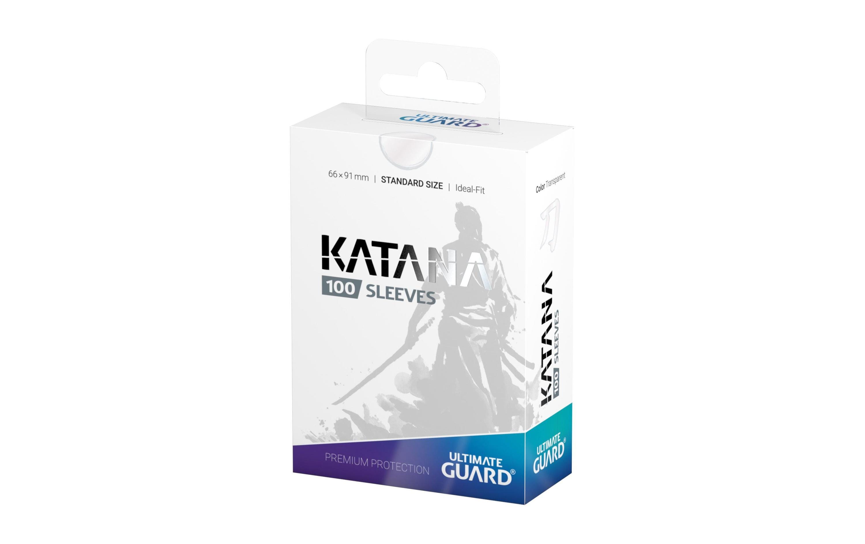 Kartenhülle Katana Sleeves Standardgrösse Transparent 100Kartenschutzhüllen