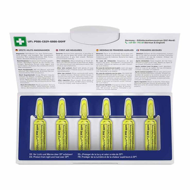 Aquarius pro life M.M.S. No. 2 CDSpure Ampullen, 6X5 ml
