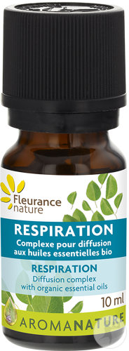 Fleurance Nature Respiration Complexe Pour Diffusion Aux Huiles Essentielles Bio Flacon 10ml