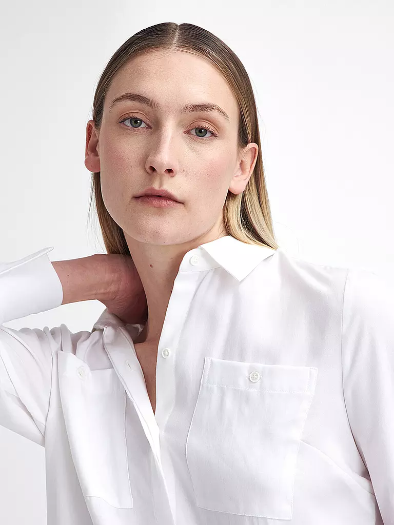 BARBOUR Bluse DEANNA weiss